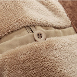 New 2022 Men's Casual Jacket Fashion Winter Parkas Male Fur Trench Thick Overcoat Heated Jackets Cotton Warm Coats Long-sleeved