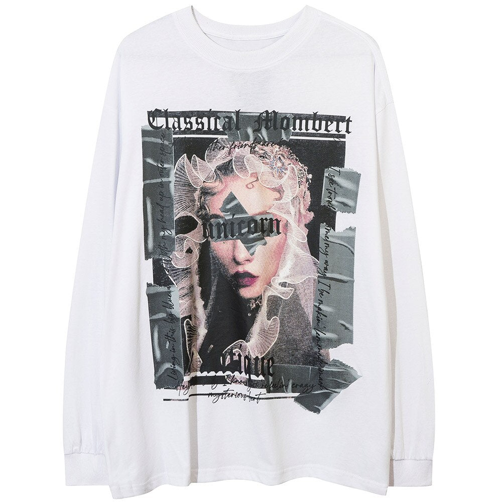 "Instant Classic" Unisex Men Women Streetwear Graphic Sweatshirt Daulet Apparel