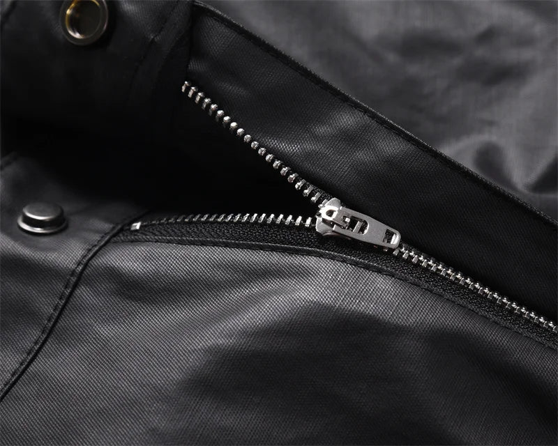 men japanese streetwear fashion vintage hip hop punk gothic cleanfit black coated flare pant man trousers urban fashion pants