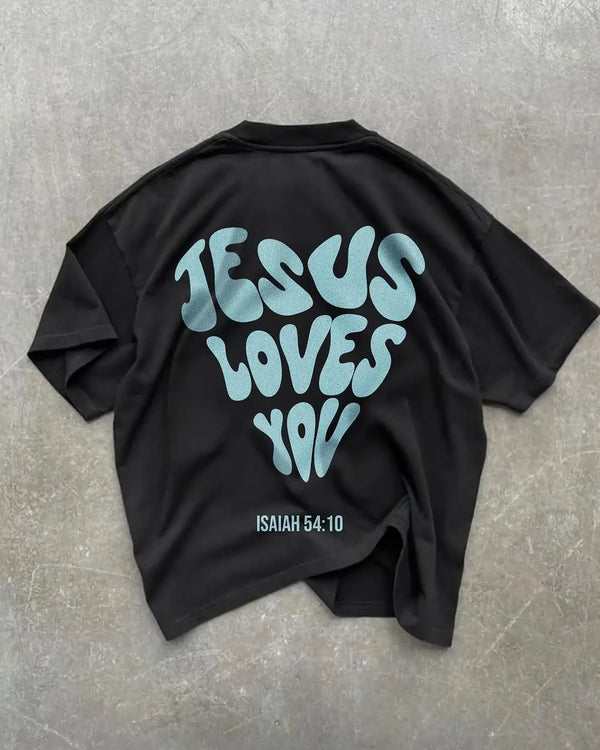 Anime Anime panel – Harajuku Oversized T Shirt New Gothic Fashion Love You Lette