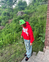 Y2k Pullover Print Pattern Long Sleeved Hoodie Hoodie Clothing Vintage Street Rap Trend Wear High Street