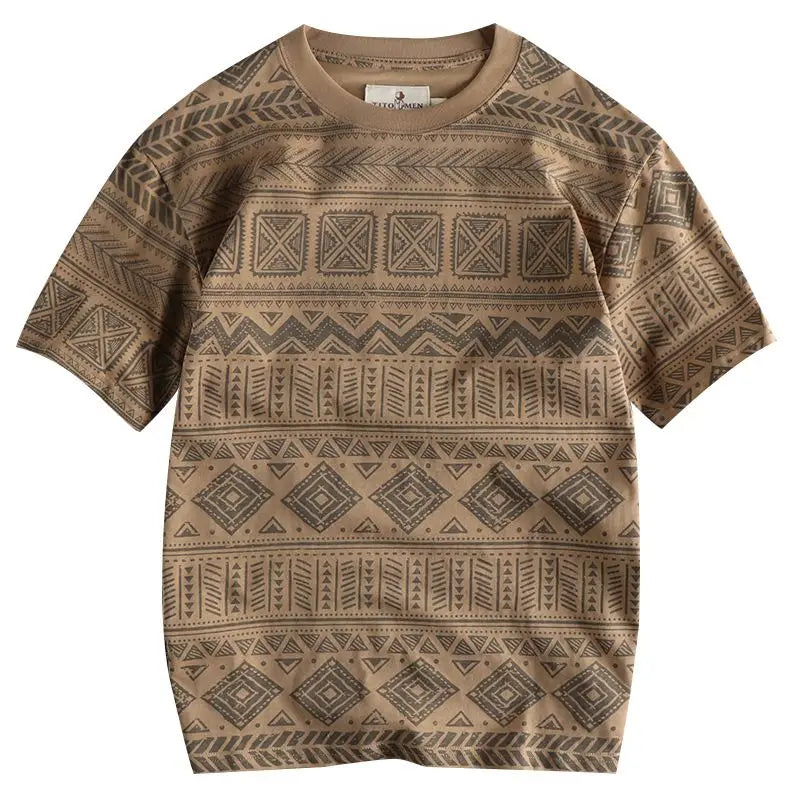 Y2k Tribal flame – Korean Summer Street Men And Women Trendy Personalized Print