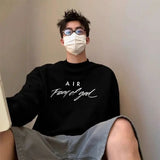 2024 Heavyweight Korean Retro Niche Sweatshirt Trendy Brand Men Women Couples Thickened Warm Ins Round Neck Sweatshirt Jacket