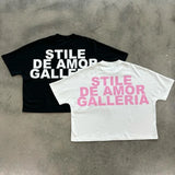 Gothic Streetwear top – American High Street Trendy Brand Letters Anime Print Oversi