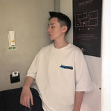 Sadcore Broken heart – Korean Style Summer New Short Sleeved T Shirt For Boy Simple