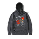 2022 Blossom Print Mens Hoodie Fashion Winter Autumn Mens Womens Cotto