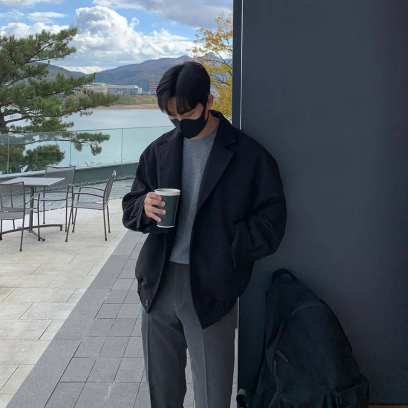 techwear bomber jacket, urban fit, men's streetwear fashion, trendy oversized fit, urban techwear design, modern hip hop styl