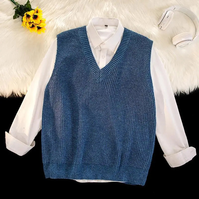 varsity graphic knit, unisex street look, trendy streetwear apparel for men and women