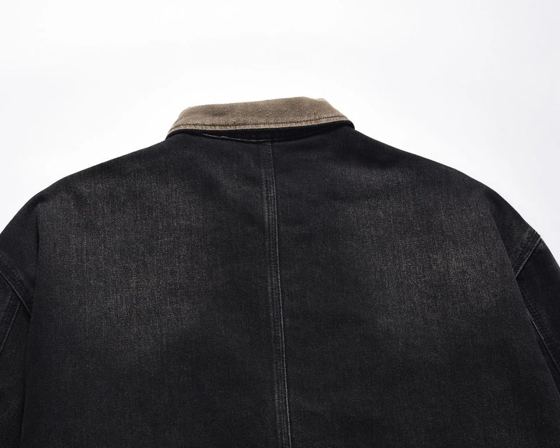 streetwear jacket featuring new 2023 gentleman men kanye west old washing denim heavy baseball coats jackets abstract digital coat warm 536 design – premium quality jacket for men