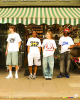 Y2k Vintage t-shirt – High Street Fashion Trend Letter Printed Oversized Short Sle