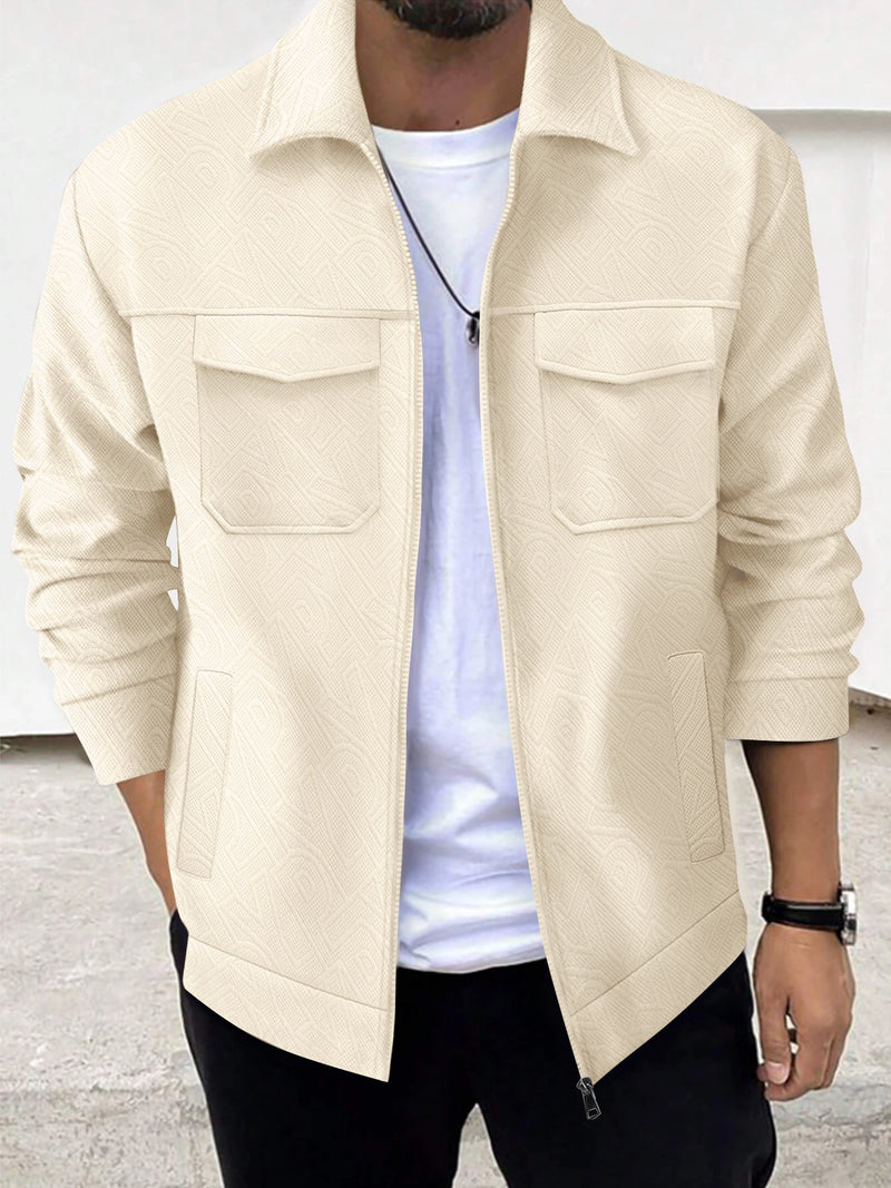 zip-up streetwear coat, 2025 outerwear trend, men's streetwear fashion, oversized urban jacket, high quality cold-weather coa
