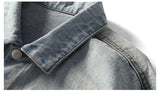 back wing embroidery denim jacket coat mens fashion hip hop harajuku jean coats outerwear casual streetwear jeans baggy jacke - variant style 4ee750 for streetwear fashion
