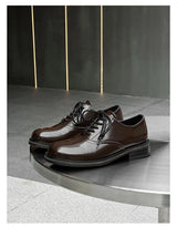 Commute Business Casual Derby Shoes Men Women Streetwear Fashion Hip Hop PU Leather Shoes Couple Shoe