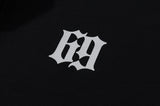 Glitchcore Graphic tee – 3M Reflective Letter Print Long Sleeve Cotton Tshirts Unisex