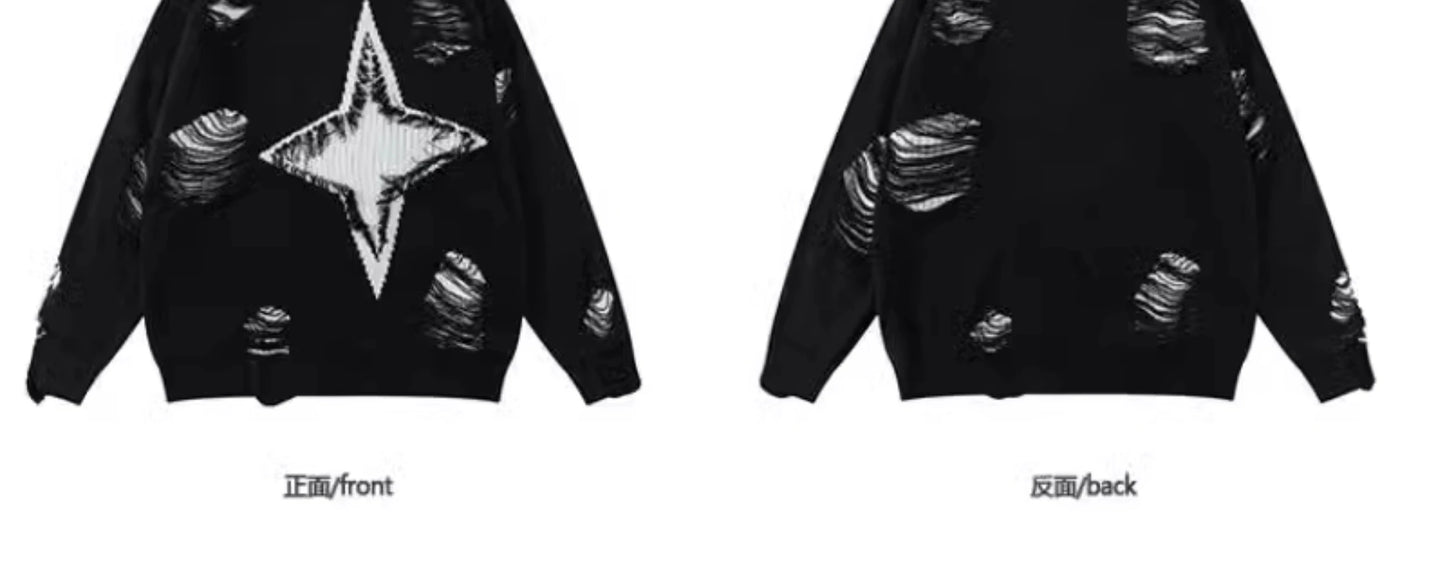 bold flame design top, high-street layer, cozy fashion fit, stylish street outfit, modern aesthetic appeal
