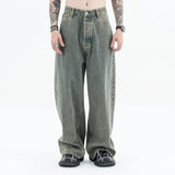 Autumn and winter new mud-dyed jeans