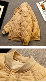 Japanese High Street Men and Women Winter Trendy Personalized Baseball Jacket Thick Jacket Couple Loose Retro Harajuku Top y2k