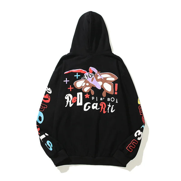 New Luxury 2022 Playboi Carti Wlr M3Tamorphosis Pullover Hoodies Hoody