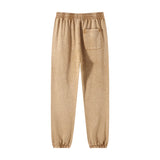 high street dark distressed vintage baggy joggers pants ins versatile drawstring sports pants men washing wax dyeing sweatpants unique joggers style 3198