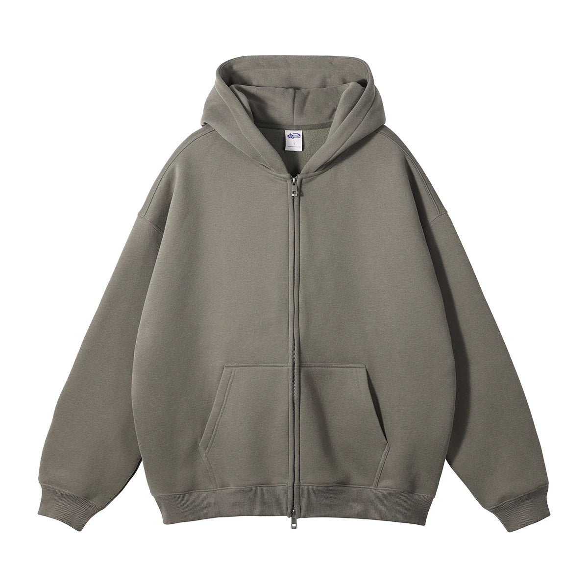 gothic crying character featuring oversized zip up hoodies kanye autumn and winter double zippered men cardigan hoody streetwear hooded casual female sweatshirt
