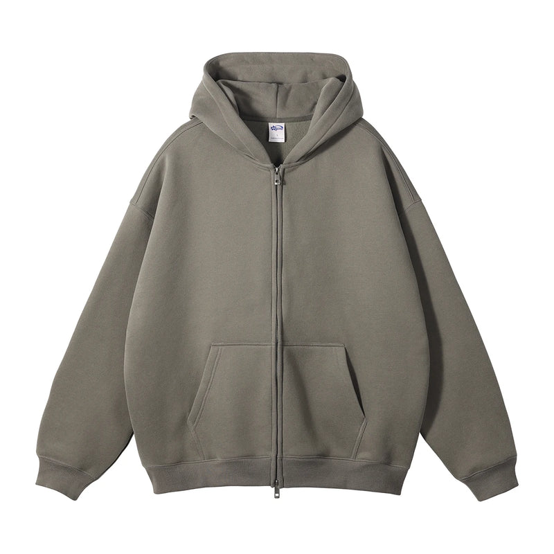 gothic crying character featuring oversized zip up hoodies kanye autumn and winter double zippered men cardigan hoody streetwear hooded casual female sweatshirt