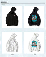 Funny Vacation Bear Graphic Printed Hoodies For Men Streetwear Hip Hop