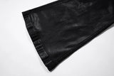 hi street flared jeans men broken patchwork denim pants streetwear harajuku luxury designer black jeans trousers male unique jeans style 360