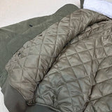 2024AW new cotton dress solid color hooded multi-pocket jacket