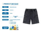 Rainbowtouches New Brand Shorts Mens Hot Sale Male Track High Street Hip Hop Pure Color Tidal Current Casual Comfortable Shorts