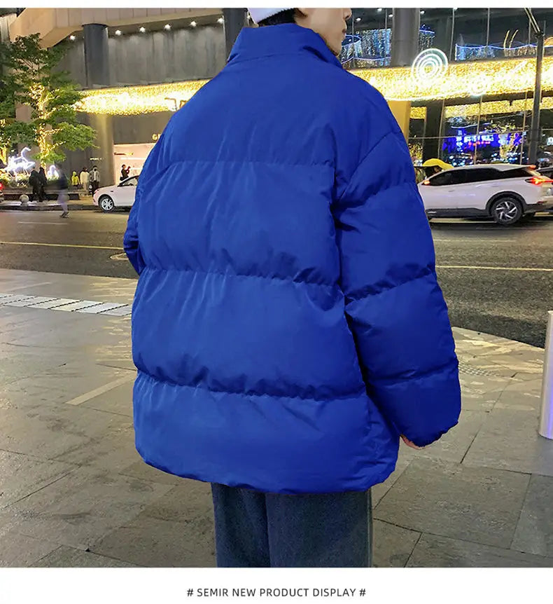 Autumn And Winter Thickened Cotton Coat Students 2024 New Down Cotton