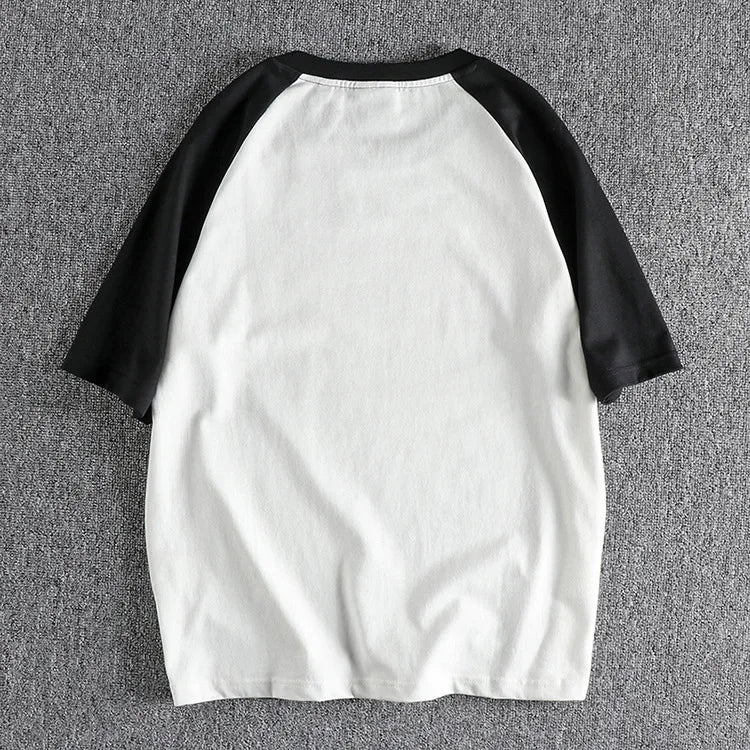 Y2k Melting smiley – Summer Mens Short Sleeved Casual Beach Wind Coconut Tree Pri