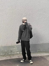 techwear flame hoodie, cold season outfit, unisex oversized techwear hoodie for men street style