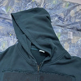 Gothic streetwear hoodie with medieval dark symbols