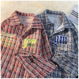 essential american-retro-plaid-jacket-korean-trend-couple-jackets-embroidery-design-unisex-outerwear-loose-plus-size-mens-coat style 4be2e8 hop oversized hip casual style print fashion everyday fit image design wear high - material graphic unisex quality urban streetwear premium streetwear design ID faa3e