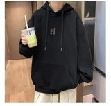 City Boy Oversized Hoodie Sweatshirt Men American High Street Hoodies Funny Streetwear Hip Hop Hoody Mens 2025 Autumn Tracksuit