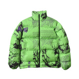 2023 Hip Hop Jacket Parka Men Anime Cartoon Graphic Padded Jacket Coat Warm Winter Streetwear Harajuku Puffer Jackets