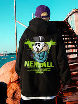 Autumn Punk Panda Printed Hoodie For Men New In Harajuku Fashion Fleece
