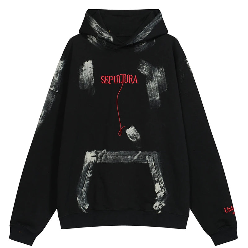 techwear flame knit sweater with structured oversized fit, ideal for cold streetwear layers, men’s streetwear clothing piece 