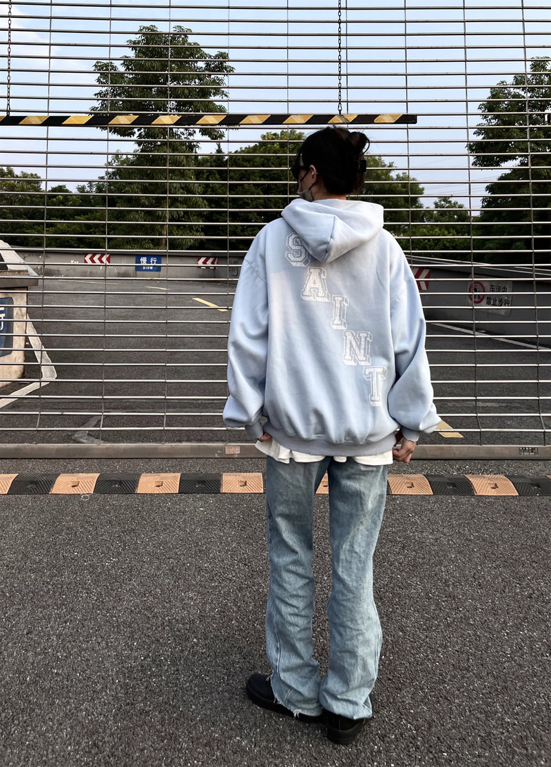 Vaporwave Drop – 2024 New Winter Vintage Retro Little Angel Print High Street – Streetwear Fashion for Men & Women