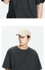 Sadcore Melting smiley – Cotton Black Short Sleeved Mens Summer New New Chinese Style
