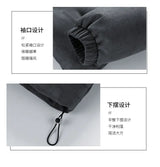 Streetwear Men's Winter Harajuku Fashion Jacket Parkas Bubble Jacket Oversize Warm Solid Coat Faux Suede Puffer Jacket