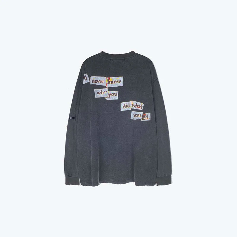 Vaporwave Aesthetic print tee – Distorted Portrait Printing Short Sleeved T Shirt Hip Hop Su