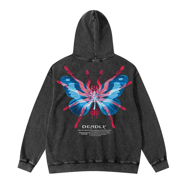sadcore graphic tee featuring mens hip hop hoodie jacket fashion skull printed single button hooded suede sweashirts harajuku casual punk streetwear hoodies