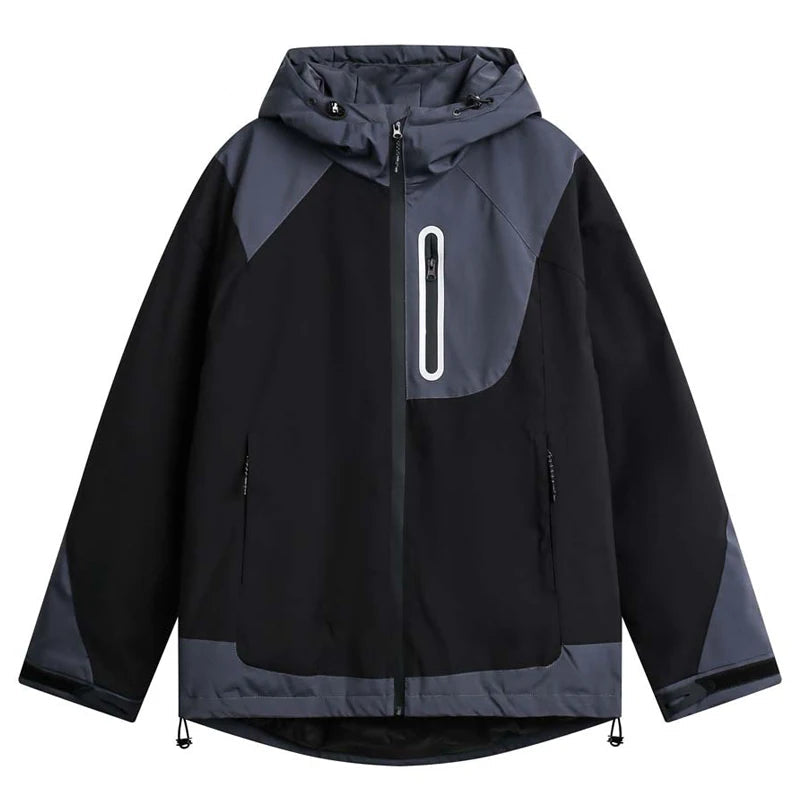 Men's Down Jackets 2023 Winter Outdoor Functional 90% White Duck Down Jacket Warm Cargo Coat Thick Outwear Hip Hop Streetwear