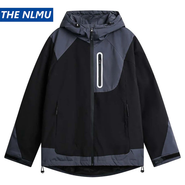 Men's Down Jackets 2023 Winter Outdoor Functional 90% White Duck Down Jacket Warm Cargo Coat Thick Outwear Hip Hop Streetwear