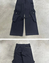 brand new anniversary zipper multi pocket fit straight pant jeans cotton denim pants comfort casual jeans size s m l xl u51 ripped baggy denim