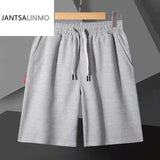 2023 summer new fashion shorts mens loose and comfortable casual pants casual pants boutique clothing simple style drawstring street shorts