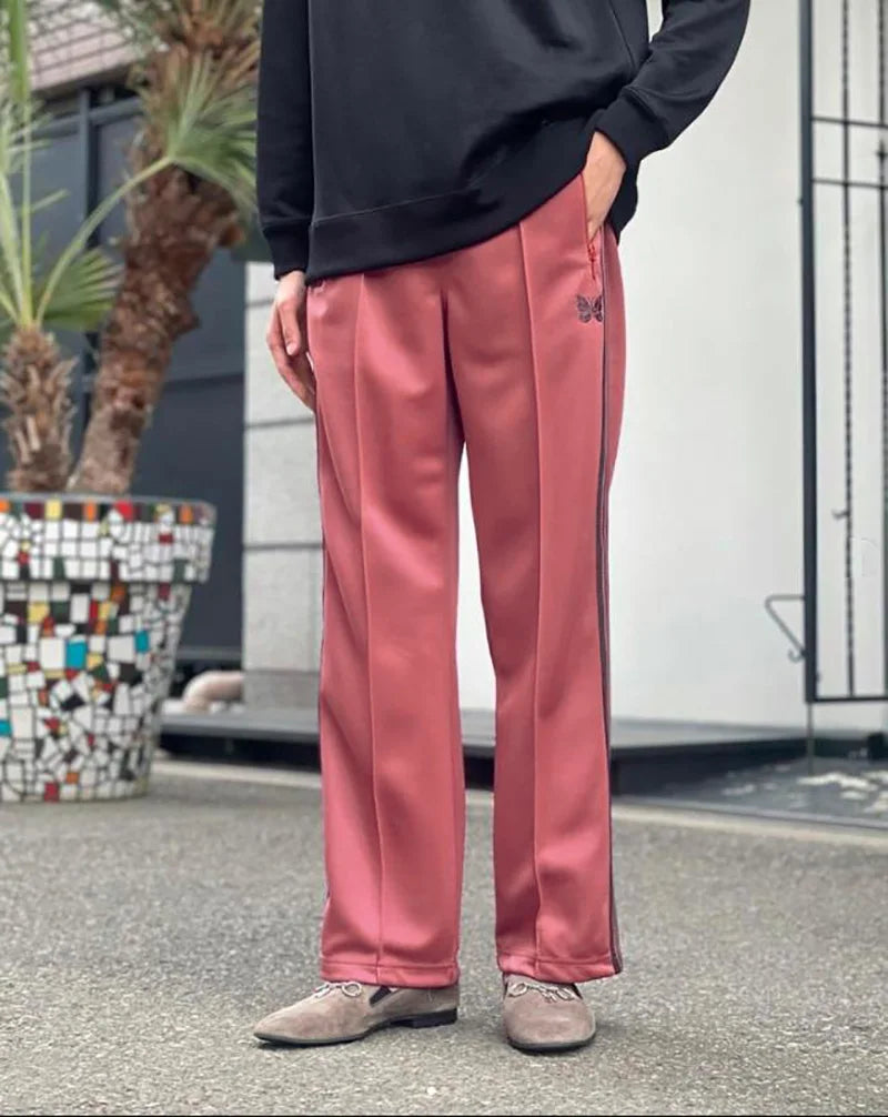 sea blue casual pants men woman loose comfortable side edge weaving stripe embroidery drawstring joggers sweatpants unique joggers style 5256
