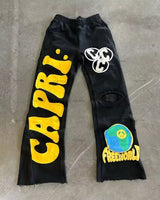 y2k street simple fashion casual sports trousers men y2k harajuku retro wide leg pants trendy brand oversized trousers women unique default style 3285