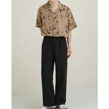 cotton casual pants men oversized retro straight pants men japanese streetwear hip hop loose wide leg pants mens trousers m 2xl menswear bottoms